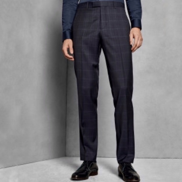 Ted Baker London Other - Ted Baker Light Weight Wool Window Pane Slacks